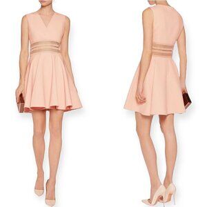 Maje Racine Pink Sleeveless Swing Dress, size M, NWT